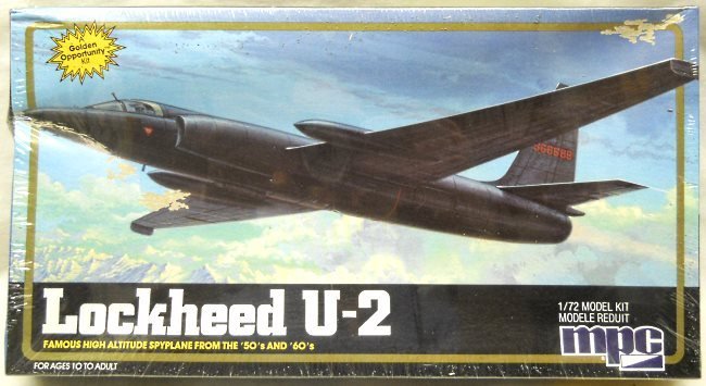 MPC 1/72 Lockheed U-2B U-2C/D Gary Powers, 1-4311 plastic model kit